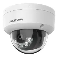Camera IP Dome Hikvision DS-2CD1123G2-LIUF(2.8MM), 2MP Smart Hybrid Light, Microfon, PoE, IR 30m, Lumina Alba 30m, lentila 2.8mm, IP67, IK08