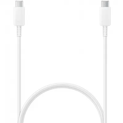 Cablu Date si Incarcare USB-C - USB-C Samsung EP-DN975, 100W, 1m, Alb EP-DN975BWEGWW