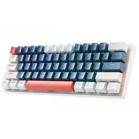 Tastatura Gaming Wired USB Machenike K500-B61 Mechanical, RGB, Albastra Alba
