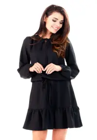 Infinite You Rochie mini dama Curawd M143 neagra - Negru