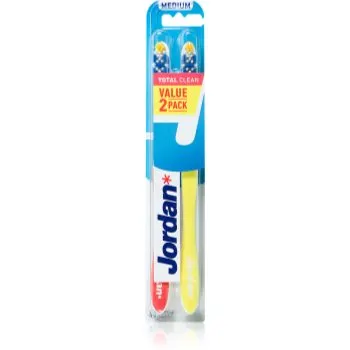 Jordan Total Clean Medium 2 pack perie de dinti