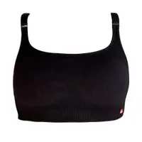 AT-013 TOP Sport - Sutien fără cusături, Negru