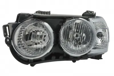 Far fata Stanga (H1 H7 PY21W W5W, electric, cu motor, culoare insert: negru, culoare semnalizator: alb) potrivit CHEVROLET AVEO