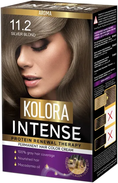 Kolora Intense Vopsea de păr, 11.2 Blond argintiu
