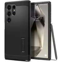 Husa pentru Samsung Galaxy S24 Ultra S928, Spigen, Tough Armor, Neagra ACS07300