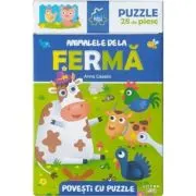Povesti cu puzzle. Animalele de la ferma