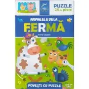 Povesti cu puzzle. Animalele de la ferma