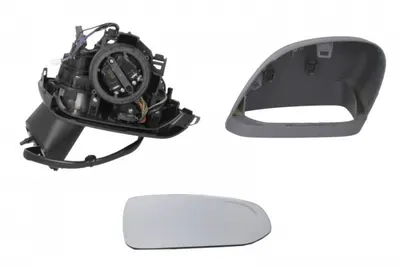 Oglinda dreapta (electric, cu memorie, convex, cu incalzire, asistent pentru schimbarea benzii, subacoperit, pliere electric, cu semnalizator, cu senzor temperatura) potrivit VOLVO XC60 II 03.17