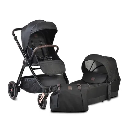 Carucior combinat 2 in 1 Cangaroo Macan Black