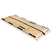 Gossi baza de pat cu sipci, 28 sipci, 7 zone, 70 x 200 cm