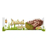 Napolitana cu aroma de fistic glazurata Latino Dubai, 40g Engros
