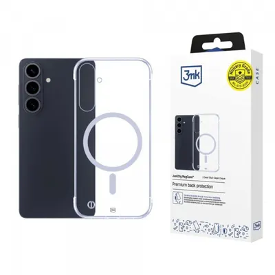 Husa MagSafe pentru Samsung Galaxy S26 Plus S947, 3MK, Just20g, Transparenta