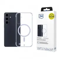 Husa MagSafe pentru Samsung Galaxy S26 Plus S947, 3MK, Just20g, Transparenta