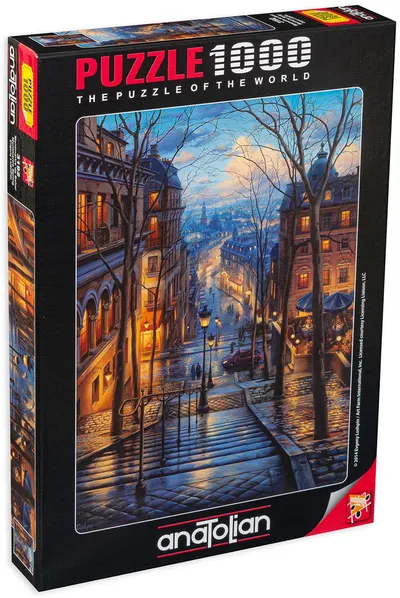 Puzzle Anatolian din 1000 de piese - Primavara in Monmartre, Evgeny Lushpin
