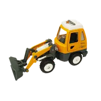 Utilaj de constructii de jucarie cu sunete si lumini, 16-18 cm, incarcator frontal