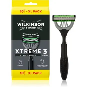 Wilkinson Sword Xtreme 3 Black Edition aparat de ras de unică folosință pentru barbati