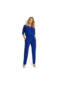 Made of Emotion Salopeta de dama Ihaan M334 albastru regal - Albastru inchis