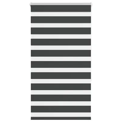Gossi jaluzea tip zebra neagra latime tesatura 85,9 cm poliester