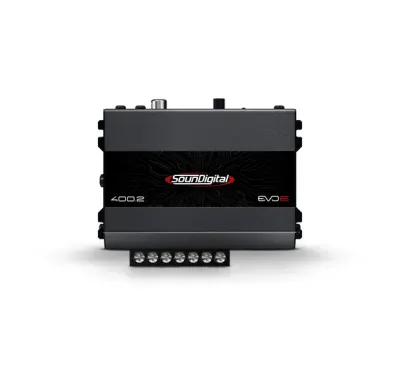 SounDigital SD400.2-4 EVO6, Amplificator Auto 2 Canale Clasa D, 400W RMS, 4 Ohm