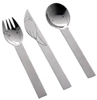 Set de masă pentru copii Herdmar - Jungle, 3 piese