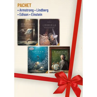 Pachet Armstrong, Lindberg, Edison, Einstein