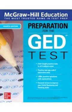 McGraw-Hill Education Preparation for the GED Test, Fourth Edition