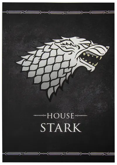 Caiet Moriarty Art Project Television: Game of Thrones - Stark