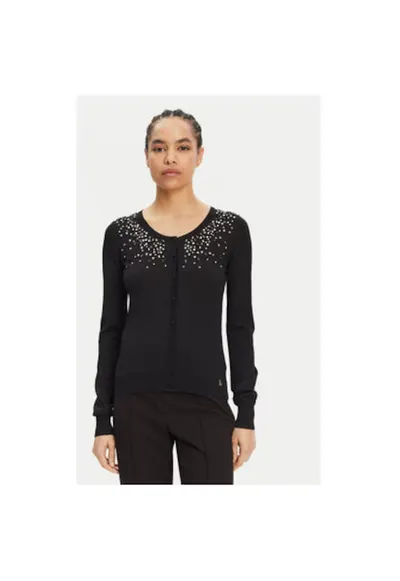 Bluza dama ACMA001920 - material mixt - Negru - Negru