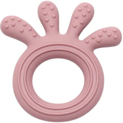 Dispozitiv de dentiție din silicon Lorelli Premium - Caracatiță, Deep Pink