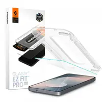 Folie de protectie Ecran Spigen GlastR EZ FIT Pro HD pentru Samsung Galaxy S25 FE, Sticla Securizata, Full Glue AGL10203