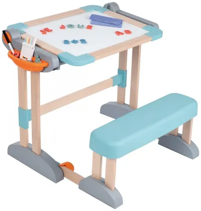 Birou pentru copii Smoby - Modulo Space, cu litere magnetice