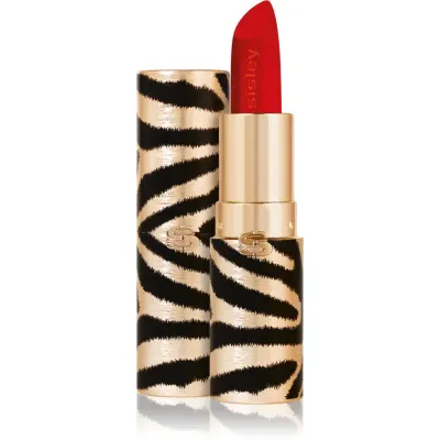 Sisley Phyto Rouge Velvet ruj protector cu efect matifiant culoare 41 Rouge Flame 3 g