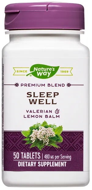 Sleep Well, 50 tablete, Nature's Way