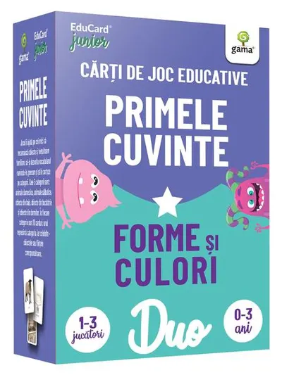 Primele cuvinte • Forme și culori - Paperback