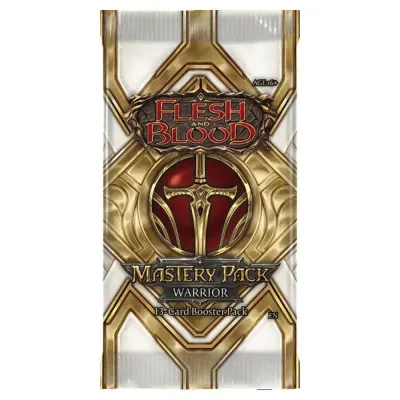 Flesh and Blood TCG - Mastery Pack Warrior Booster Pack