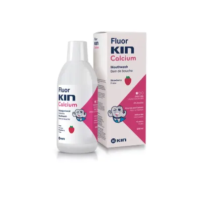 Kin Apa de gura Fluorkin Calcium, 500 ml