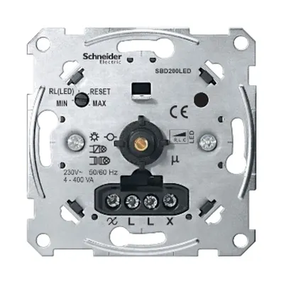 Variator rotativ universal pentru lampi LED, Merten