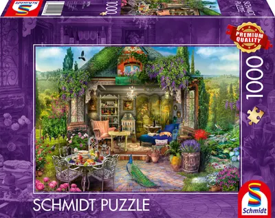 Puzzle Schmidt din 1000 piese - Grădina de vis printre vii