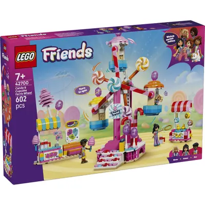 LEGO® Friends - Roata Ferris cu bomboane si briose (42700)