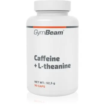 GymBeam Caffeine + L-theanine capsule pentru susținerea performanțelor sportive