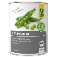Proteină bio din mazăre, 75 g, Raab Vitalfood