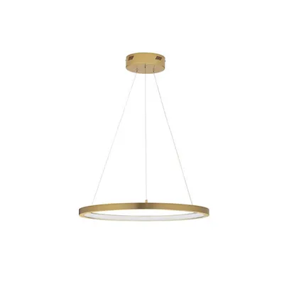Lampa suspendata EMPATIA Alama aurie Aluminiu & Acrylic LED 35W 230V 932Lm 3000K IP20 Triac Dimabil
