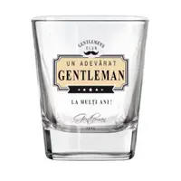 Pahar whisky "Un adevărat gentleman" 200ml