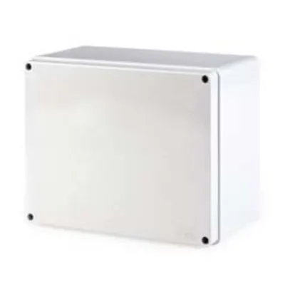 Doza de legaturin100x100x80mm IP56 GW 650°C HALOGEN FREE GREY ENGINEERING PLASTIC