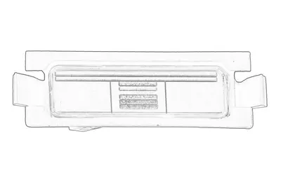 Lampa numar inmatriculare Dreapta potrivit HYUNDAI ACCENT IV, I30; KIA CEE'D dupa 2006