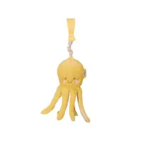 Jucarie zornaitoare din plus agatatoare design Caracatita mustard