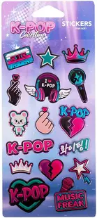 Pop Up stickere Cool Pack K-Pop - Dark