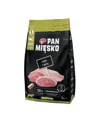 PAN MIĘSKO hrana pentru pisici, curcan si gasca S 2x5 kg