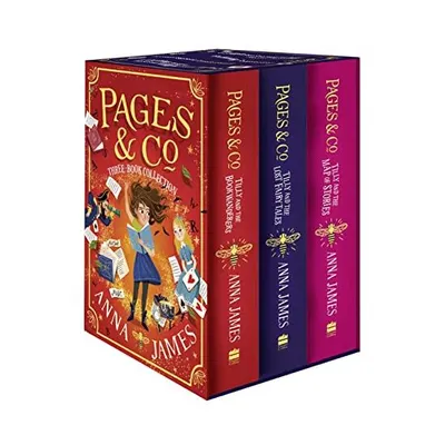 Pages and Co. Series Three-Book Collection Box Set (Books 1-3), Anna James
