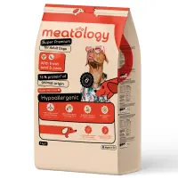 MEATOLOGY Adult Dogs, XS-XL, Vită și Mazăre, hrană uscată câini, 9kg